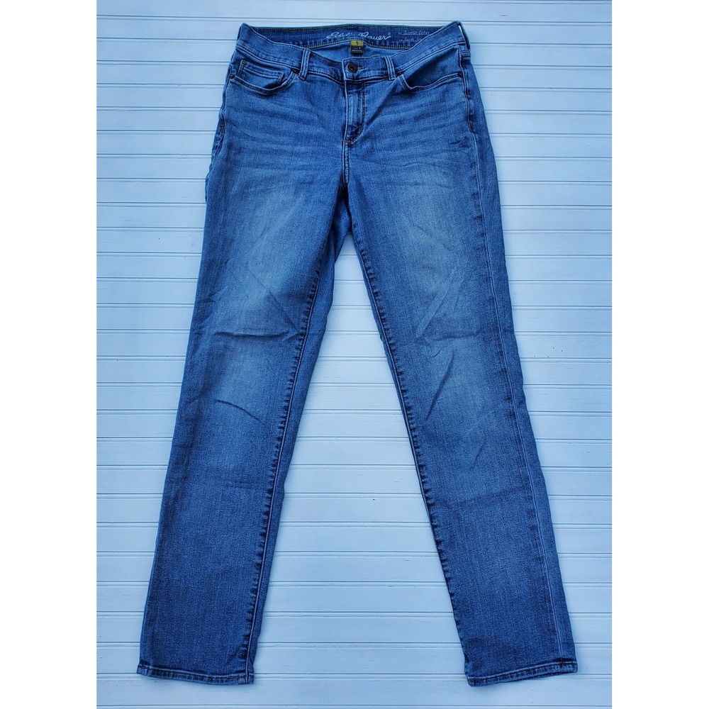 Banana Republic Straight Leg Jeans Medium Wash Button Fly Denim 29 Mens